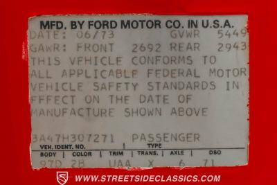 1973 Ford Ranchero Restomod