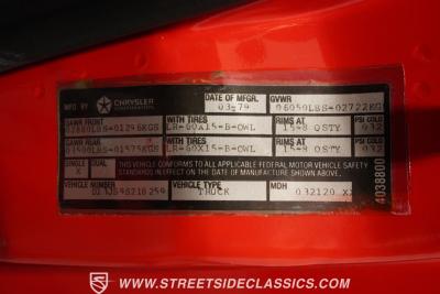 1979 Dodge Lil Red Express