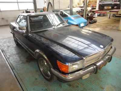 1982 Mercedes - Benz 380SL blue