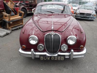 1965 Jaguar MK2 RHD red