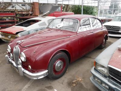 1965 Jaguar MK2 RHD red