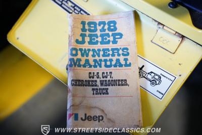 1978 Jeep CJ5 Renegade Levi Edition