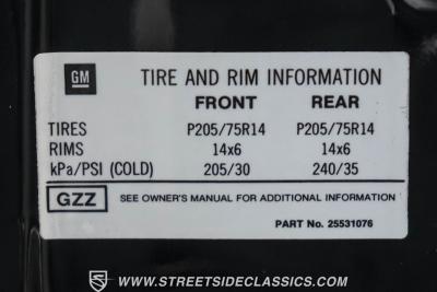 1987 Chevrolet El Camino SS Choo Choo