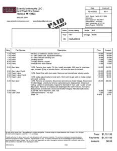 1967 Austin - Healey 3000