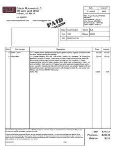 1967 Austin - Healey 3000