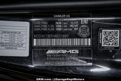 2017 Mercedes - Benz AMG S63