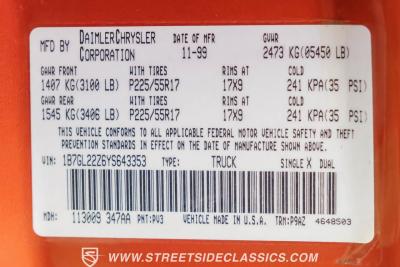 2000 Dodge Dakota R/T Supercharged