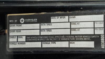 1983 Dodge D150 YS2 Miser