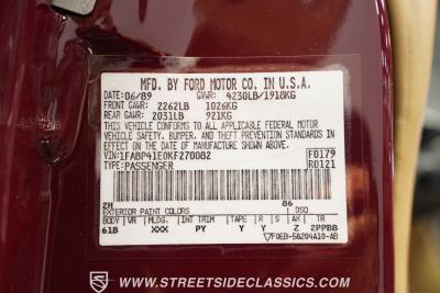 1989 Ford Mustang Saleen