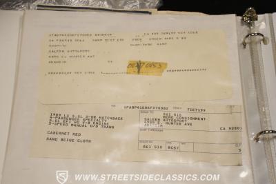 1989 Ford Mustang Saleen