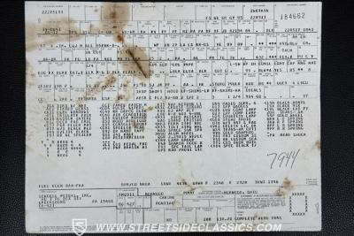 1979 Pontiac Firebird Trans Am Y84 Special Edition