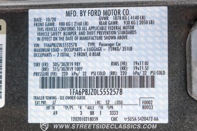 2020 Ford Mustang Shelby GT350R