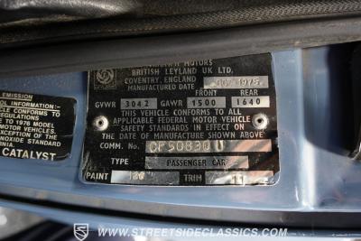 1976 Triumph TR6 Convertible