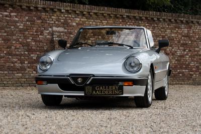 1988 Alfa Romeo Spider 2.0 QV &ldquo;Argento&rdquo;