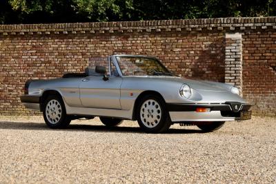 1988 Alfa Romeo Spider 2.0 QV &ldquo;Argento&rdquo;