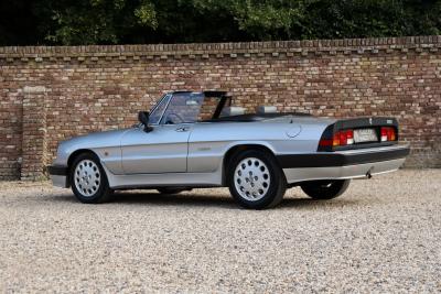 1988 Alfa Romeo Spider 2.0 QV &ldquo;Argento&rdquo;