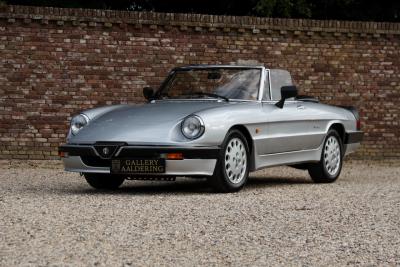 1988 Alfa Romeo Spider 2.0 QV &ldquo;Argento&rdquo;