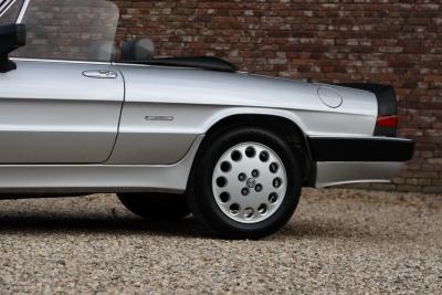 1988 Alfa Romeo Spider 2.0 QV &ldquo;Argento&rdquo;