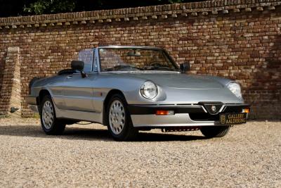 1988 Alfa Romeo Spider 2.0 QV &ldquo;Argento&rdquo;