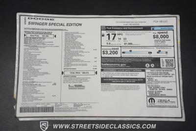 2023 Dodge Challenger R/T Scat Pack Swinger Edition