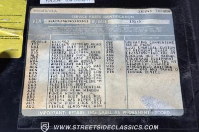 1986 Chevrolet K30 Silverado 4X4