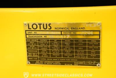 1972 Lotus Europa S2