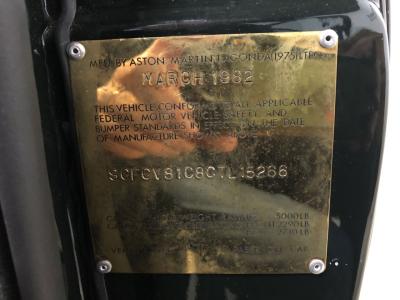 1982 Aston Martin V8 Steering Wheel