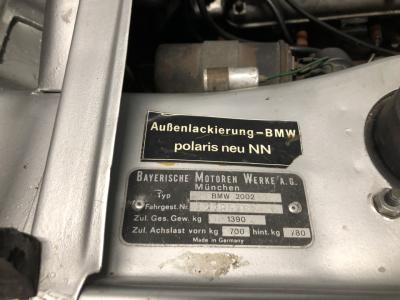 1972 BMW 2002 Baur Convertible