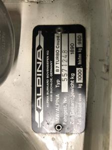 1981 BMW Alpina B7 Turbo