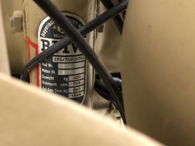 1944 BMW R75 sidecar