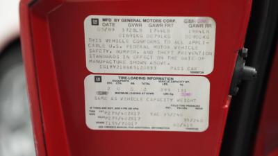 1989 Chevrolet Corvette