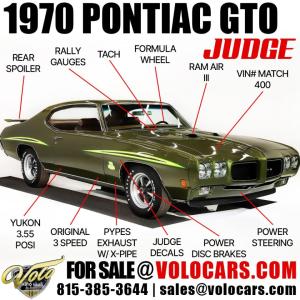 1970 Pontiac GTO Judge