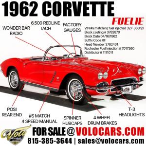 1962 Chevrolet Corvette Fuelie