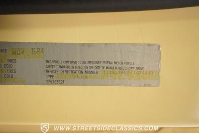 1985 Jeep J10 Pioneer 4X4