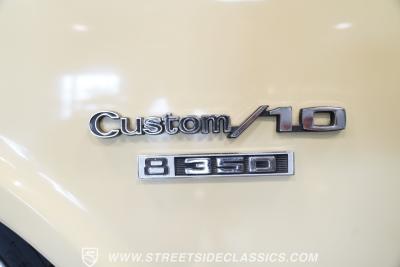 1969 Chevrolet C10 Big Window Restomod