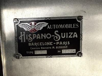 1923 Hispano Suiza H6B Cabriolet