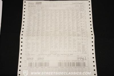 1997 Chevrolet Camaro Z28 30TH Anniversary Edition