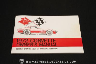 1972 Chevrolet Corvette LS5 454 Stingray