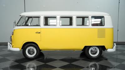 1966 Volkswagen 13 Window Deluxe Walkthrough Bus