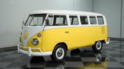 1966 Volkswagen 13 Window Deluxe Walkthrough Bus