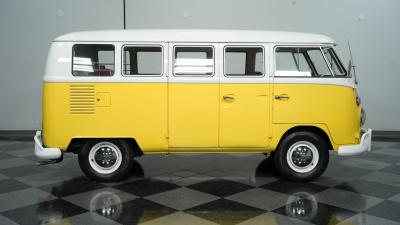1966 Volkswagen 13 Window Deluxe Walkthrough Bus