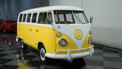1966 Volkswagen 13 Window Deluxe Walkthrough Bus