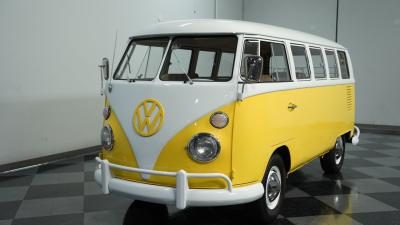 1966 Volkswagen 13 Window Deluxe Walkthrough Bus