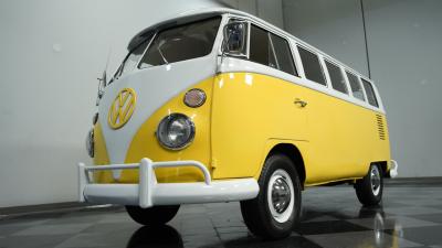 1966 Volkswagen 13 Window Deluxe Walkthrough Bus