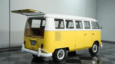 1966 Volkswagen 13 Window Deluxe Walkthrough Bus