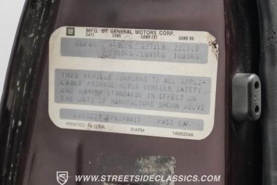 1985 Chevrolet Monte Carlo SS Restomod
