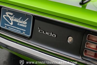 1970 Plymouth Cuda HEMI Tribute