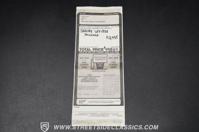 2007 Ford Mustang Shelby GT