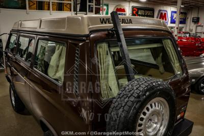 1986 Volkswagen Vanagon Westfalia Weekender Wolfsburg Syncro