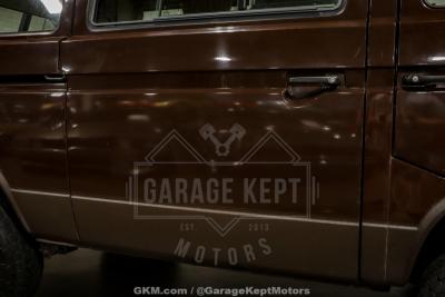 1986 Volkswagen Vanagon Westfalia Weekender Wolfsburg Syncro